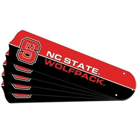 CEILING FAN DESIGNERS Ceiling Fan Designers 7992-NCS New NCAA NC STATE WOLFPACK 42 in. Ceiling Fan Blade Set 7992-NCS